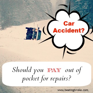 Pay out of Pocket for Repairs