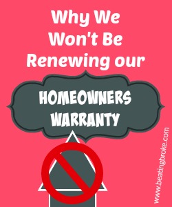 Homeowners Warranty