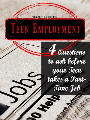 Teen Jobs Employment