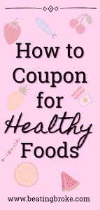 Coupon for Healthy Foods