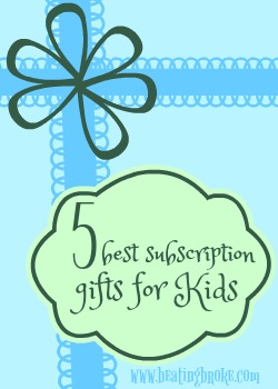 best subscription gifts for kids