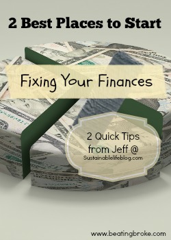 Fixing your finances