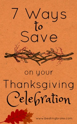 7 ways to save on thanksgiving