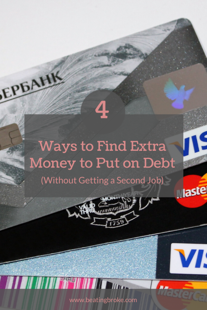 4 Ways to Find Extra Money to Put on Debt
