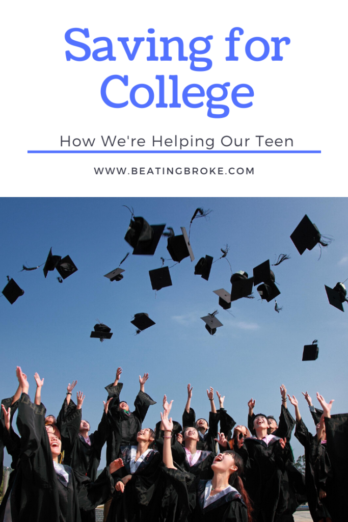 How We're Helping Our Teen Save for College