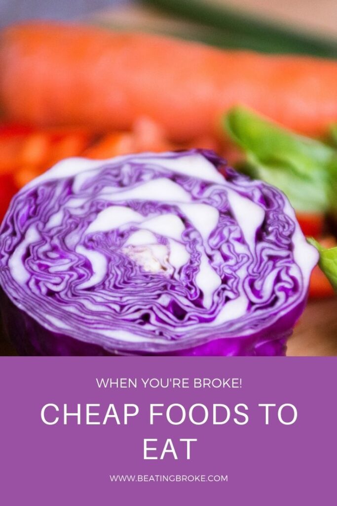 Cheap Foods to Buy When Broke