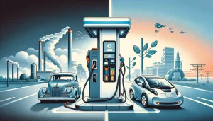 gas guzzler to electric vehicles