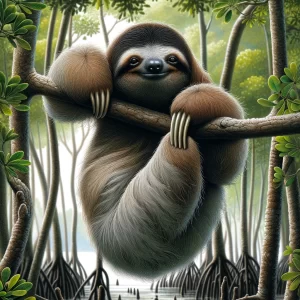 Panama's Pygmy Three-Toed Sloths